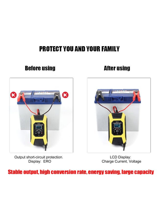 7-Stage Car Battery Charger