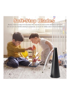Generic Fly Repellent Fan Pest Control Keeps Insects/Mosquito/Fly/Bug Away from Your Food Black  - Image 5