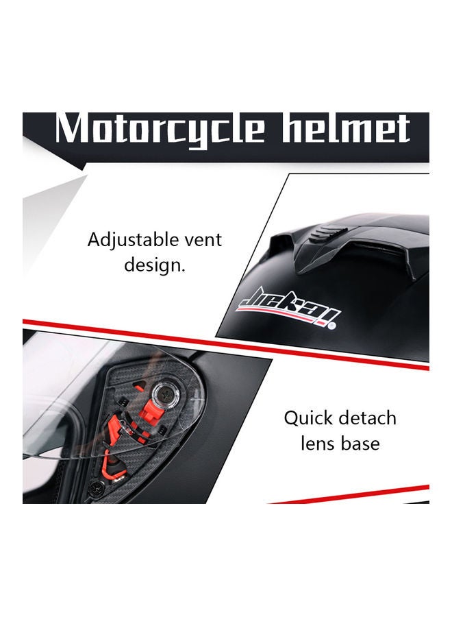 Generic - Full Cover Motorcycle Racing Helmet - Image 1