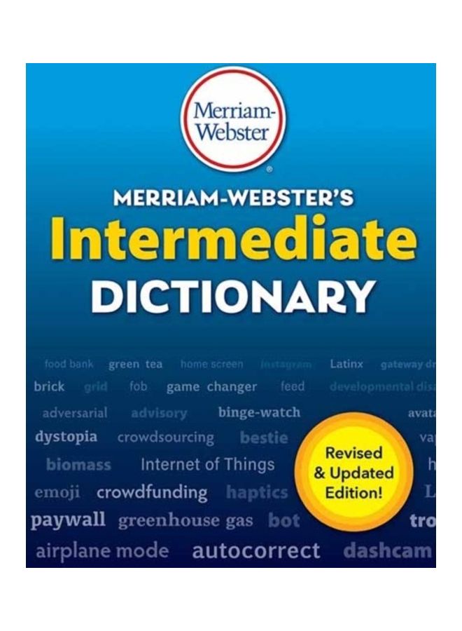 Merriam-Webster's Intermediate Dictionary hardcover english