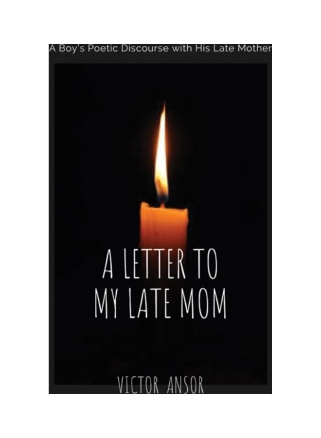 A Letter To My Late Mom paperback english