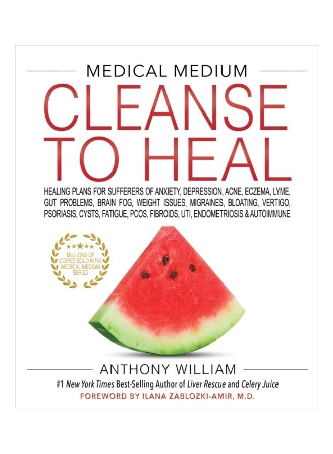 Medical Medium Cleanse To Heal Hardcover English by Anthony William - 43942 