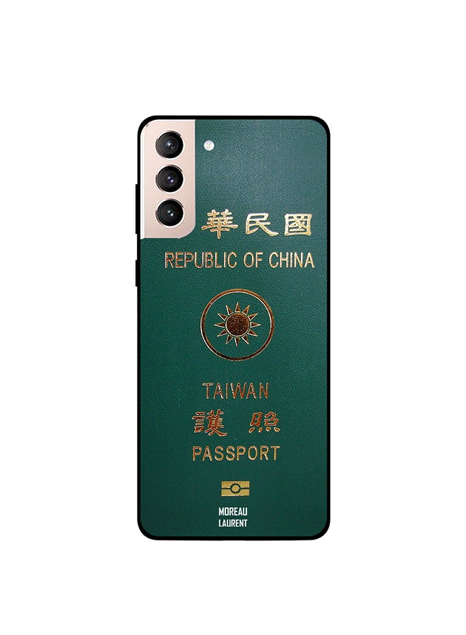 Moreau Laurent Protective Case Cover For Samsung Galaxy S21+ Taiwan Passport - Image 1