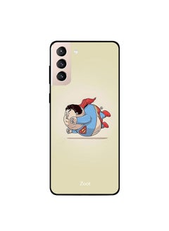 Protective Case Cover For Samsung Galaxy S21+ Fat Superman Cartoon