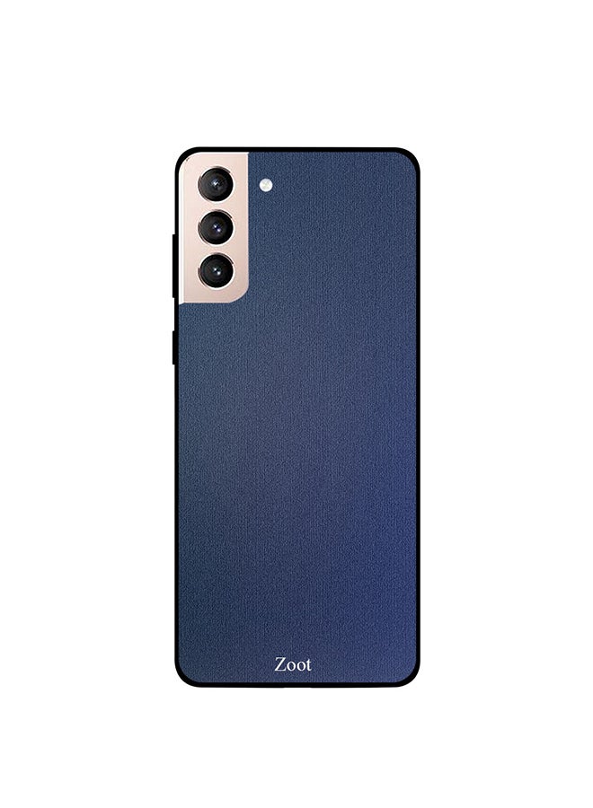 Zoot Protective Printed Case Cover For Samsung Galaxy S21 Plus Blue Cloth - Image 1