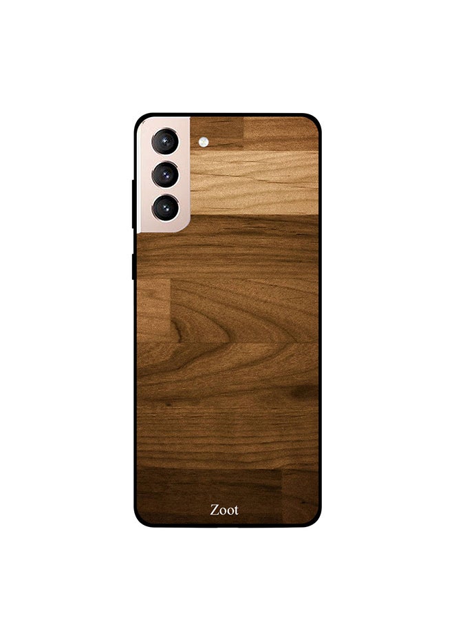 Zoot Protective Case Cover For Samsung Galaxy S21 Plus Wooden - Image 1