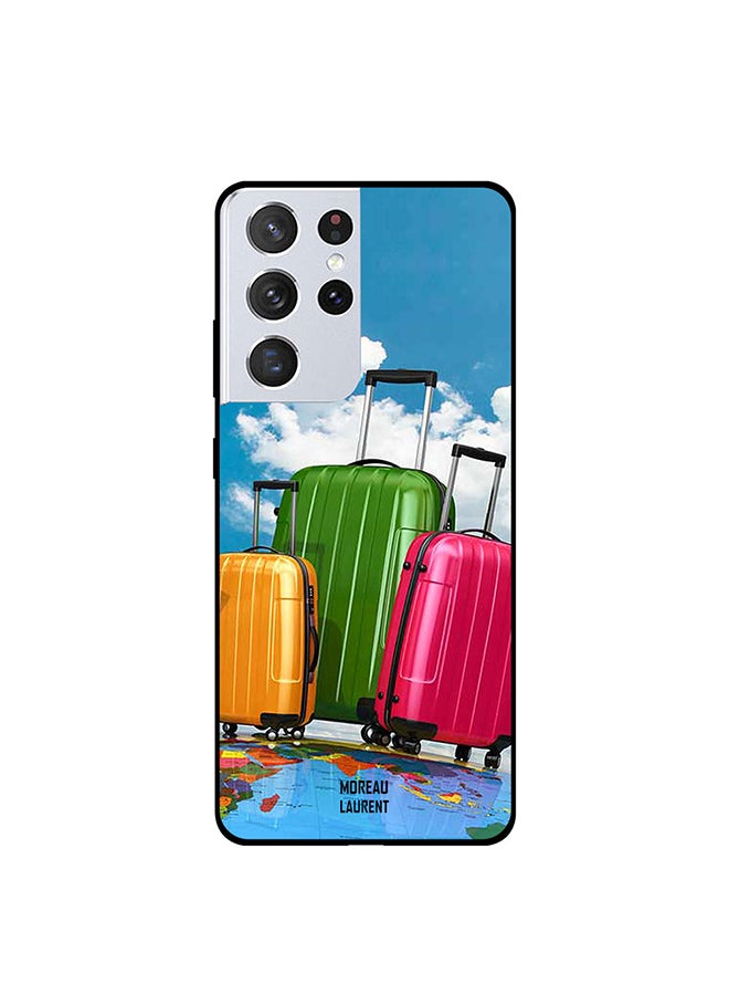 Moreau Laurent Protective Printed Case Cover For Samsung Galaxy S21 Ultra Travel Bags - Image 1