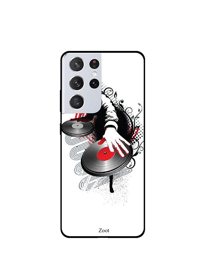 Protective Case Cover For Samsung Galaxy S21 Ultra Music Dj