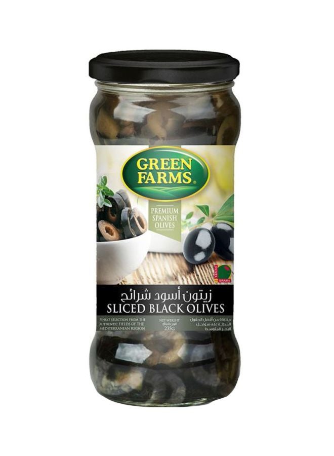 Green Farms Sliced Black Olives 235grams 