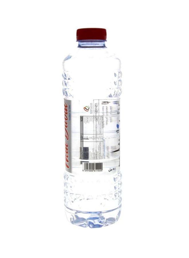 Drinking Water Bottle 500ml Pack of 12