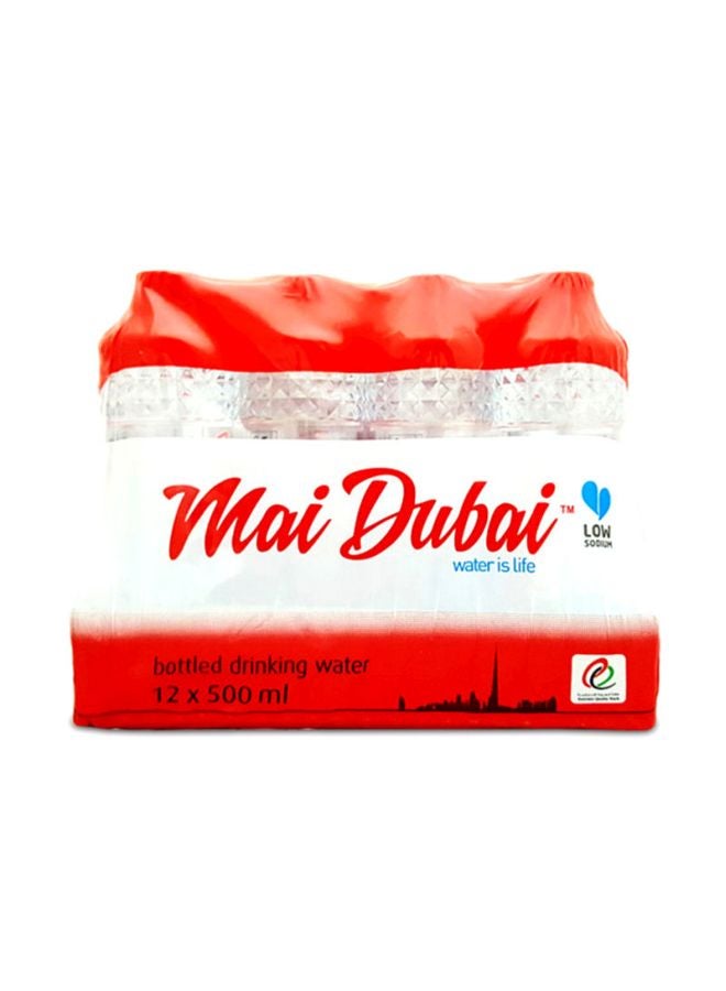 Drinking Water Bottle 500ml Pack of 12