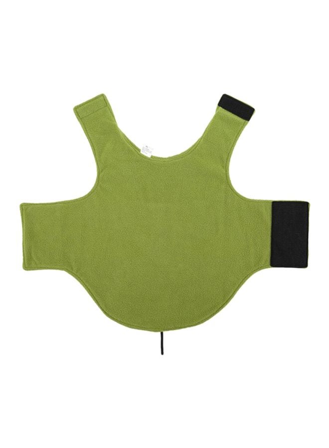 OUTAD Double-Sided Polar Fleece Coat Green - Image 2