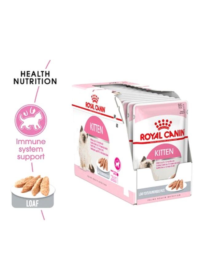 ROYAL CANIN Kitten Wet Gravy Food Brown 85grams  - Image 2