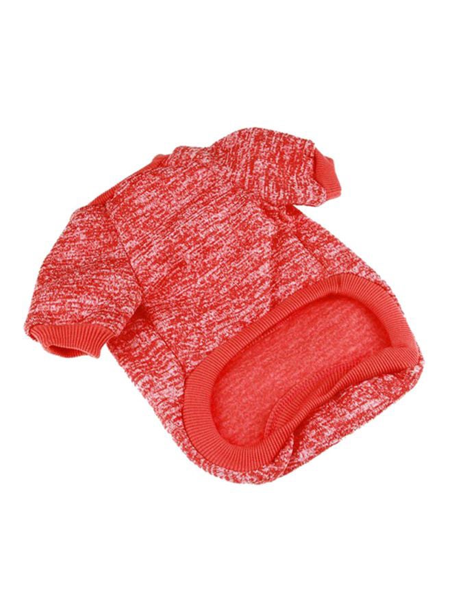 أوتاد كنزة خفيفة بغطاء رأس أحمر XXL - Image 2