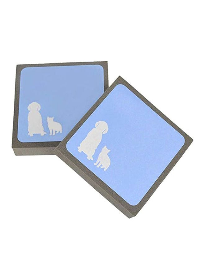 Beauenty 2-Piece Pet Hair Cleaner Set Blue/Grey/White 0.8x3.8x3.8inch  - Image 1