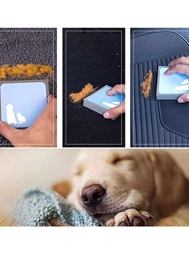 Beauenty 2-Piece Pet Hair Cleaner Set Blue/Grey/White 0.8x3.8x3.8inch  - Image 3