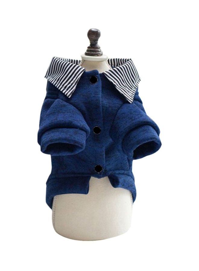 OUTAD 2-Leg Woollen Sweater Coat Blue Myard  - Image 1