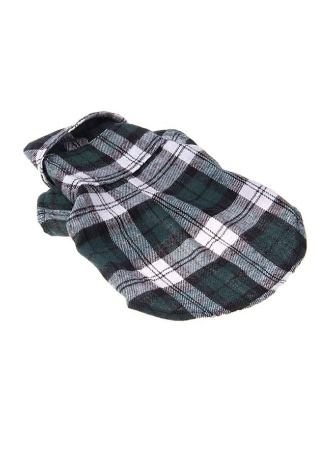 أوتاد كنزات صيفية عصرية بنقشة المربعات أخضر/ بني/ أبيض 36x50x0.3سم - Image 3