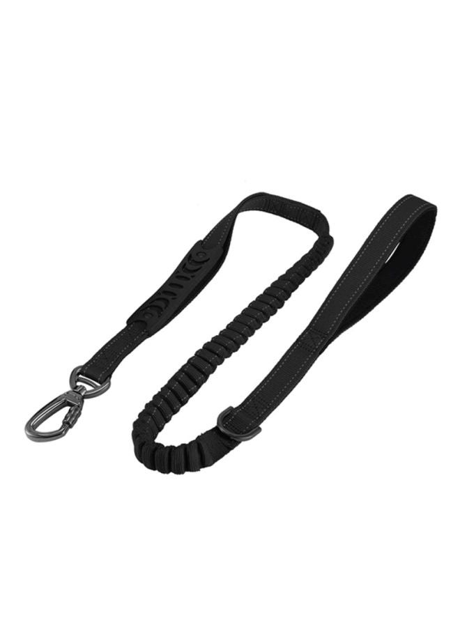 أوتاد مقود مطاطي قابل للسحب أسود 140x1.2x2.5سم - Image 1