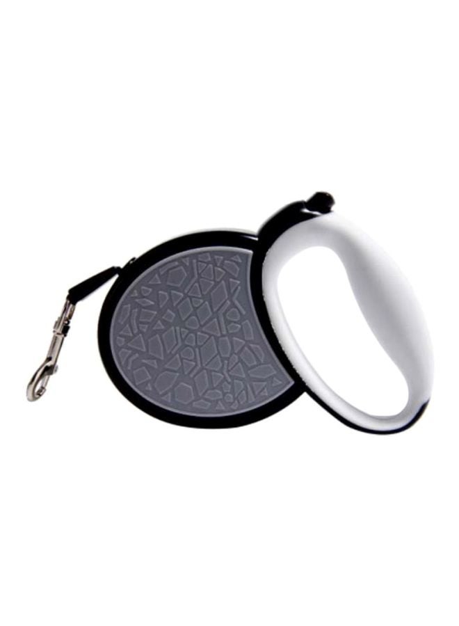 بيوينتي مقود كلاب قابل للطي رمادي / أبيض / أسود S - Image 1