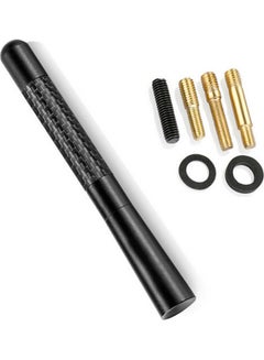 Generic 7-Piece Universal WRC Carbon Fiber Car Radio Signal Antenna Kit  - Image 4