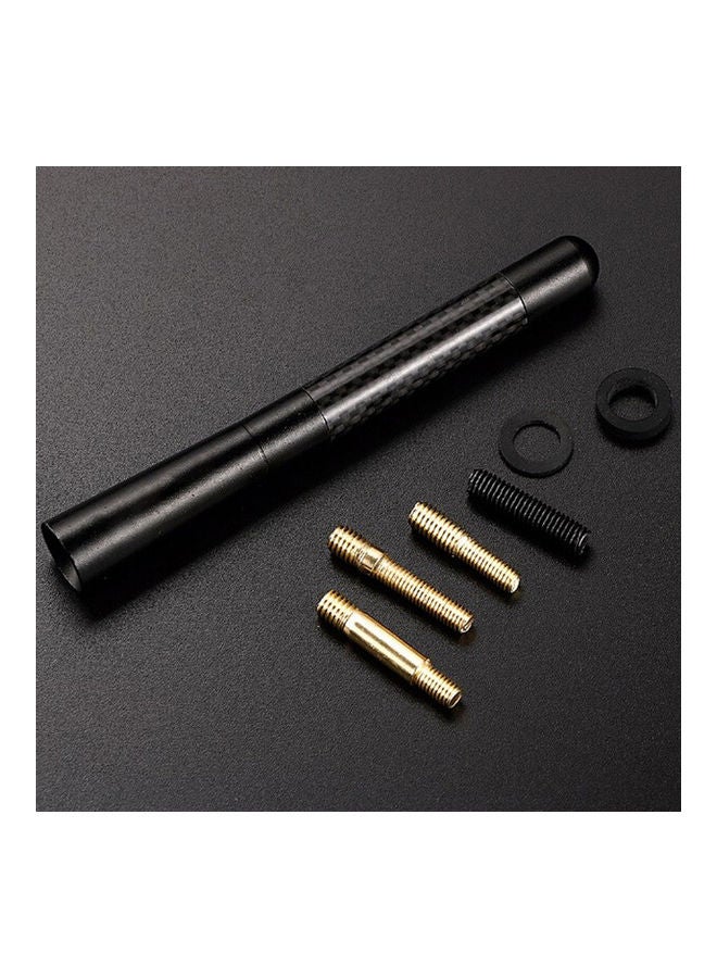 Generic - 7-Piece Universal WRC Carbon Fiber Car Radio Signal Antenna Kit - Image 1