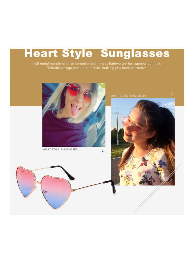 Generic Heart Style For Women Retro Sunglasses  - Image 4