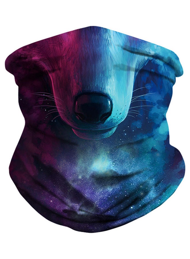Generic 3D Headscarf Neck Brace Windproof Balaclava Full Face Cover 3D Printed Sun-Proof Headband Dust-Proof Neck Cover Hood for Men Women Cycling Fishing Ski Motorcycle - Image 1