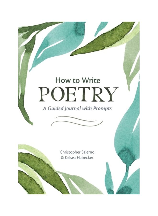 How To Write Poetry: A Guided Journal With Prompts paperback english 
