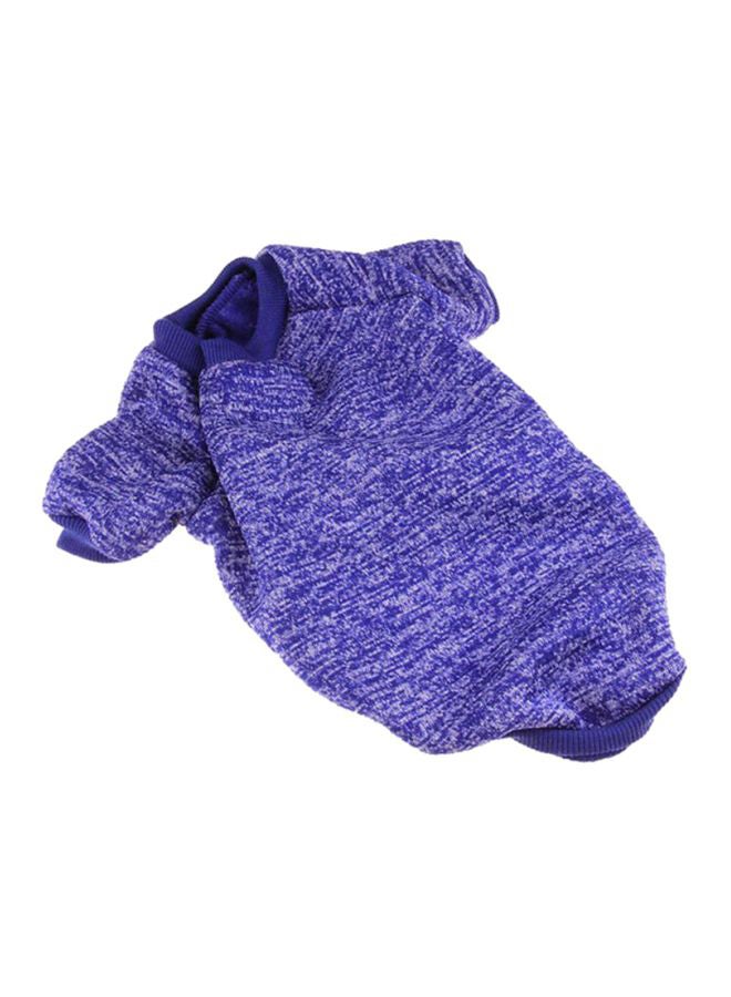 OUTAD 2-Feet Casual Winter Sweater With Hoodie Dark Blue XSyard - Image 1
