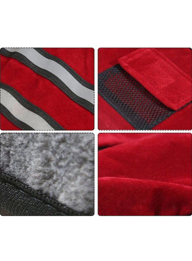 OUTAD Coat With Reflective Belt Red/Grey Myard - Image 2