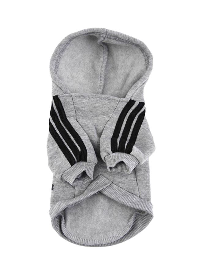 أوتاد هودي بطبعة عظام للكلاب رمادي M - Image 2