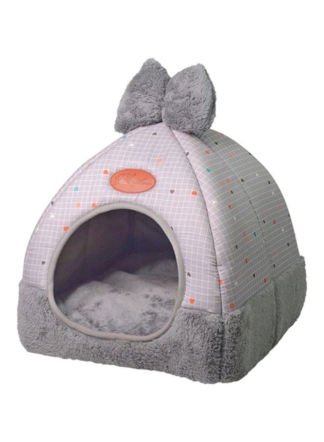 Beauenty Laamei Cat Tent Bed Grey 32x32x33centimeter - Image 1