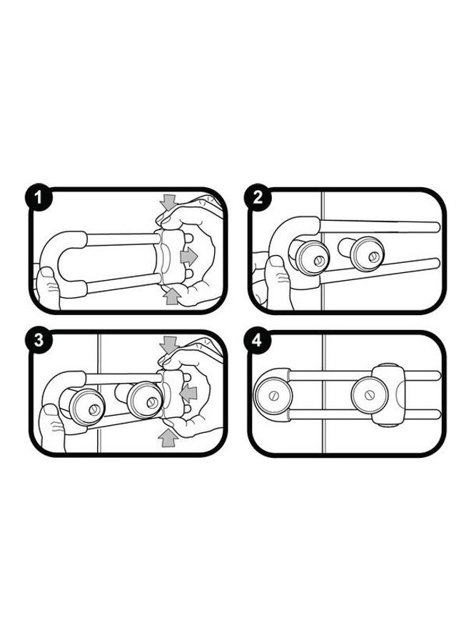 Clippasafe - Cabinet Slide Lock - Image 1