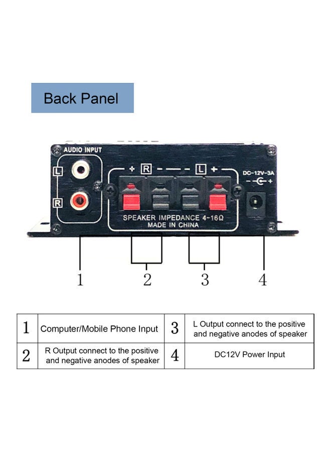 Generic Mini Hi-Fi Audio Power Amplifier  - Image 4