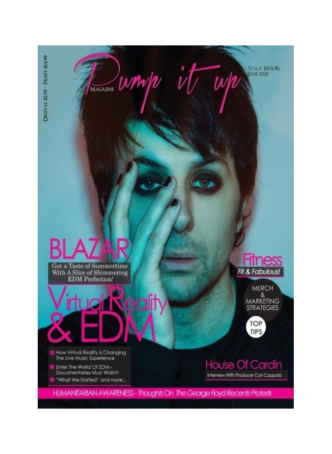 Pump it up magazine presents EDM Sensation BLAZAR paperback english 