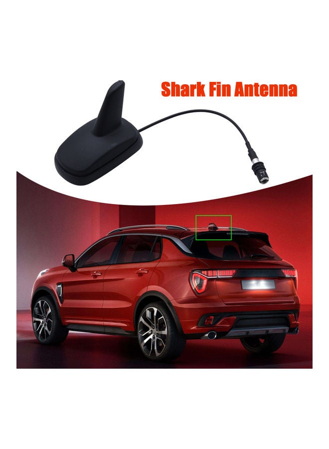 Generic - Shark Fin Antenna Car Roof AM/FM Radio Aerial Antenna - Image 1
