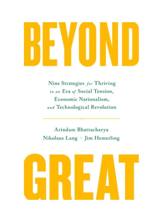 Beyond Great hardcover english