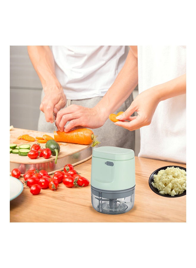 مفرمة طعام بتصميم محمول H37469-su أخضر  - Image 3