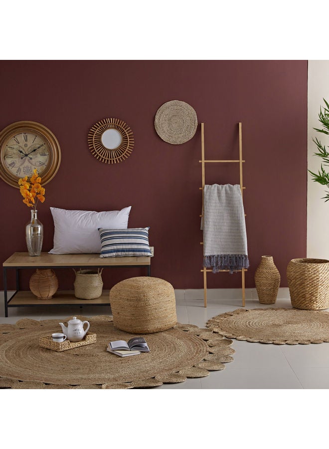 هوم بوكس سجادة جوت مضفرة يدويًا من ناتشورا تابيس- 120 سم بيج - Image 4