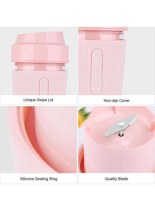 Electric Blender And Portable Plastic Juicer H32938P-su Pink  - Image 4
