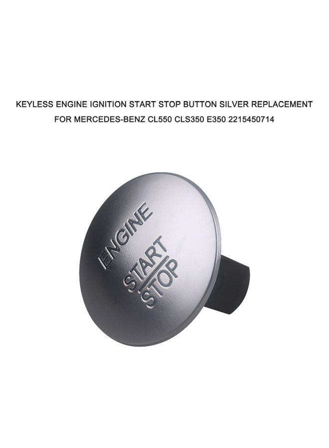 Generic Replacement Engine Ignition Start Stop Button For Mercedes Benz CL550/CLS350/E350  - Image 5