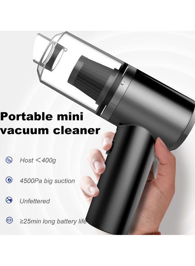 Portable Mini Vacuum Cleaner 60 W 123-1 Black - Image 3