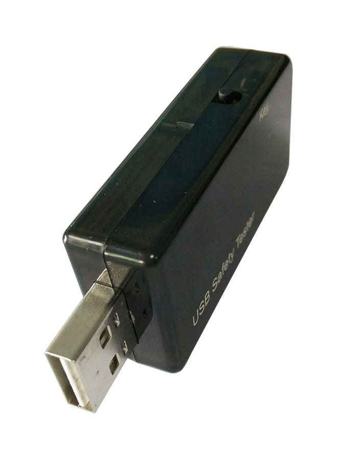 ماركة غير محددة جهاز اختبار رقمي لجهد التيار مزود بمنفذ USB أسود 12x4x10سم  - Image 2