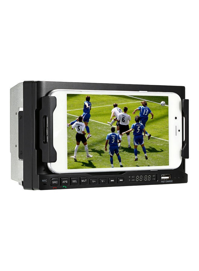 حامل متعدد الوظائف للهاتف المحمول للسيارة بمكبر صوت ونظام ملاحة ومشغل ملفات MP3 - Image 3