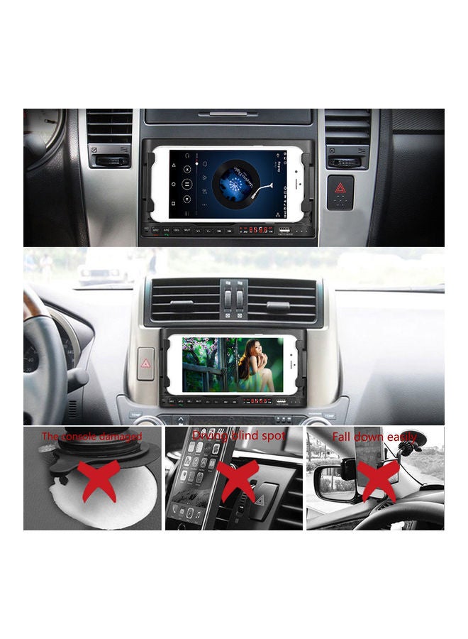 حامل متعدد الوظائف للهاتف المحمول للسيارة بمكبر صوت ونظام ملاحة ومشغل ملفات MP3 - Image 2