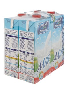Almarai Long Life Milk Low Fat Plain 1Liters Pack of 4  - Image 2