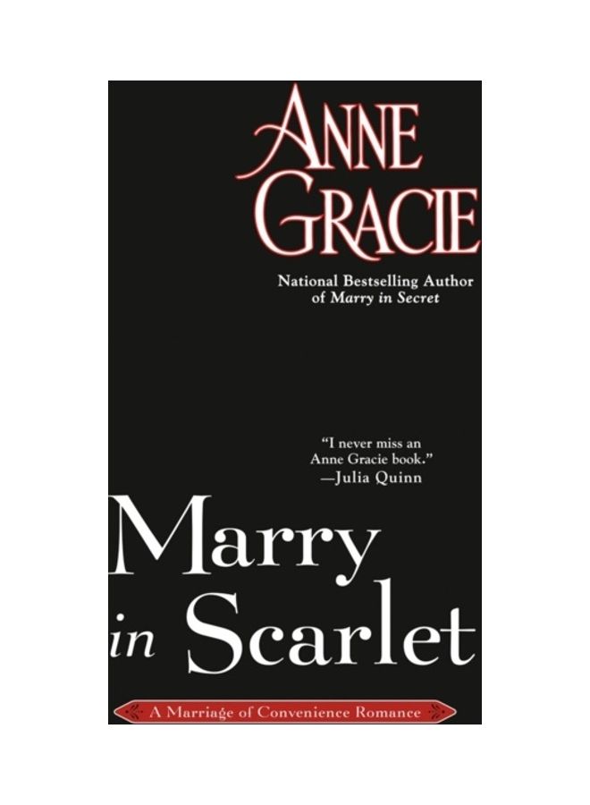 Marry In Scarlet paperback english