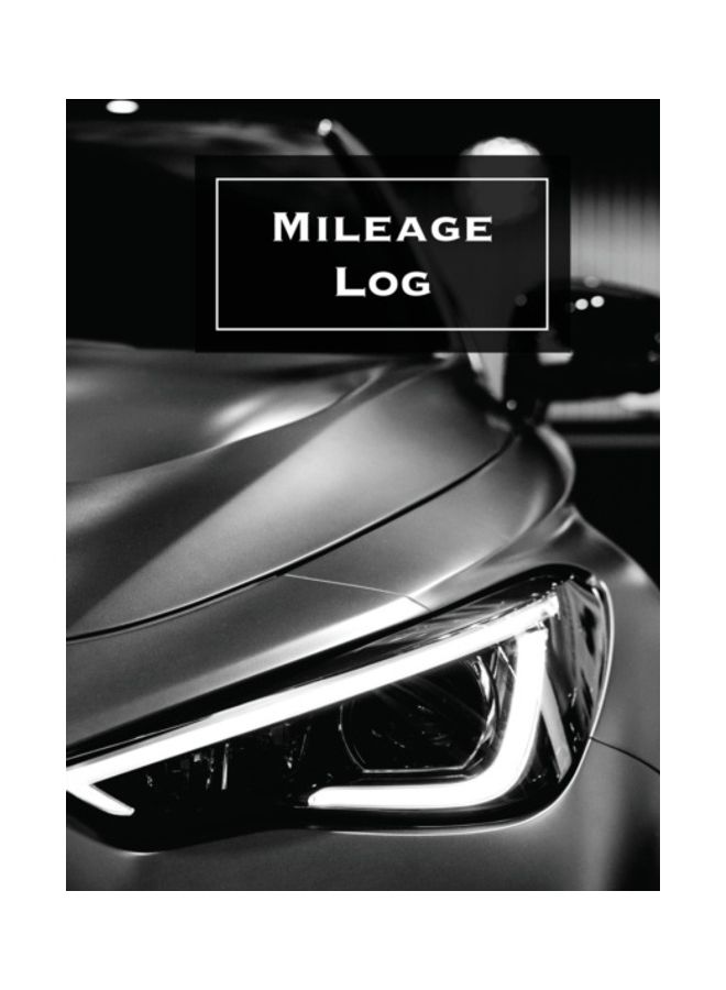 Mileage Log: Keep Track & Record, Business Or Personal Tracker, Vehicle Miles Notebook, Car, Truck, Book, Journal paperback english 