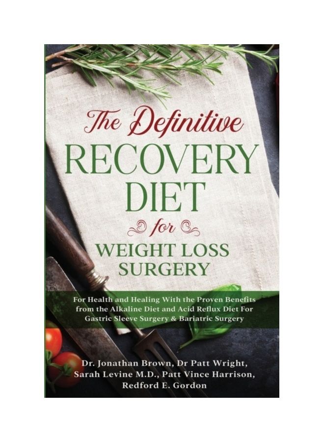 The Definitive Recovery Diet For Weight Loss Surgery Paperback English by Jonathan Brown 